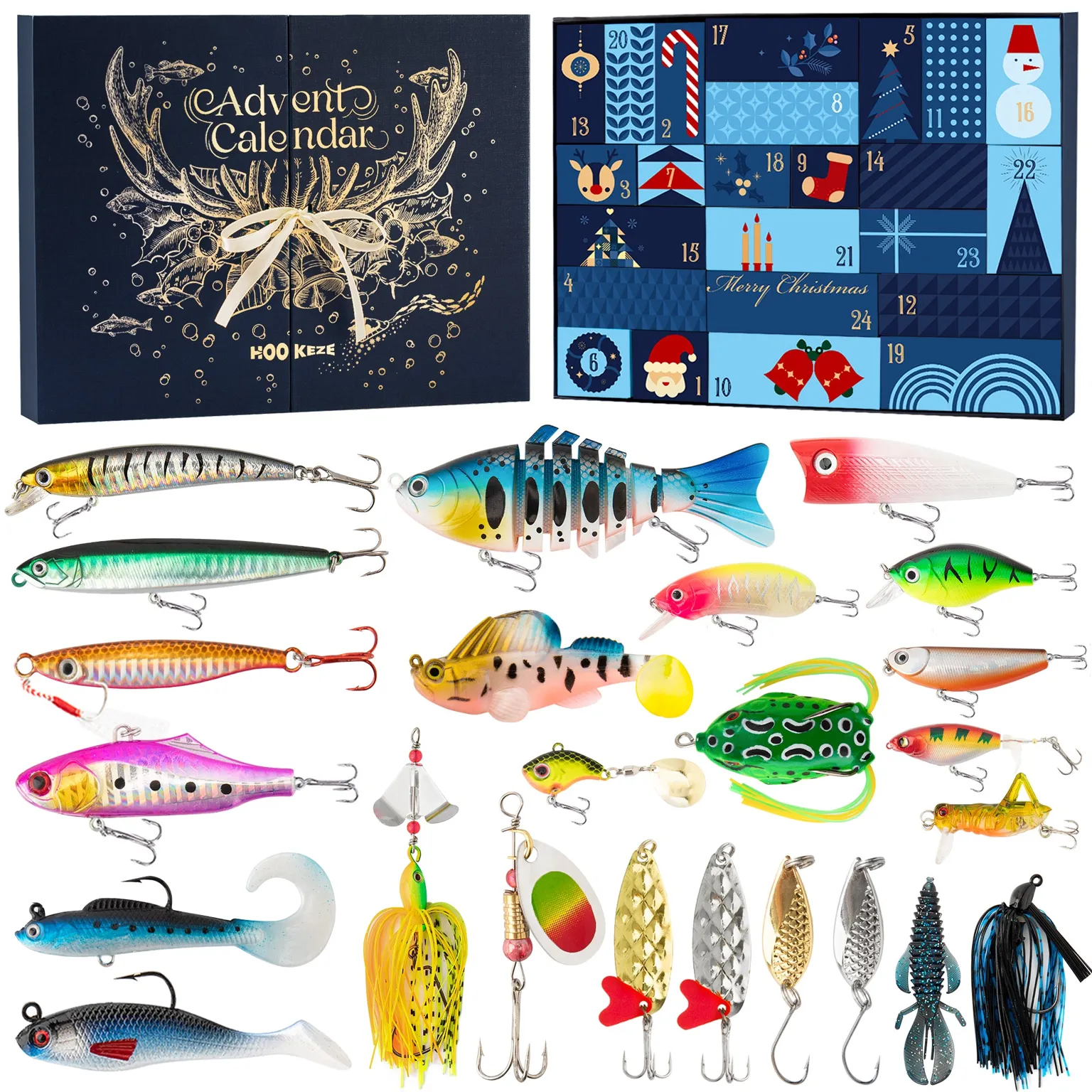 HookEze Fishing Advent Calendars | 24 Days of Fishing Gifts